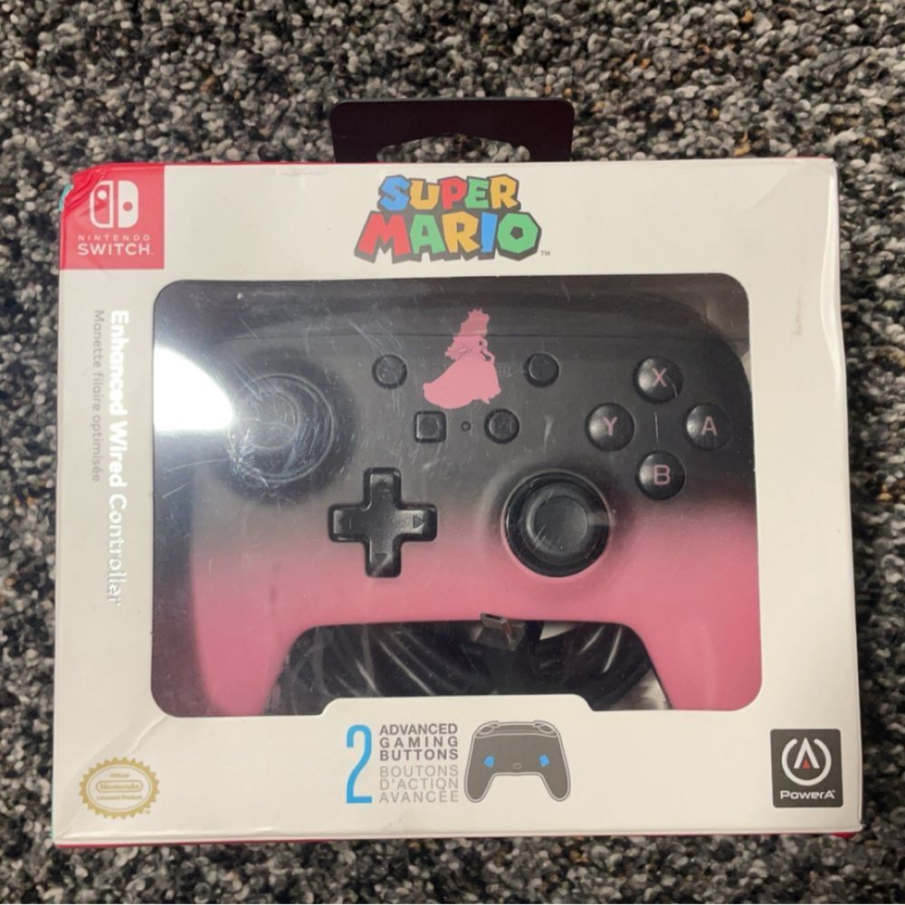 Nintendo Switch Princess Peach Wired Controller